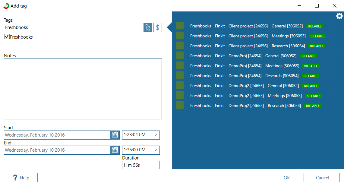 manictime autotagging by folder